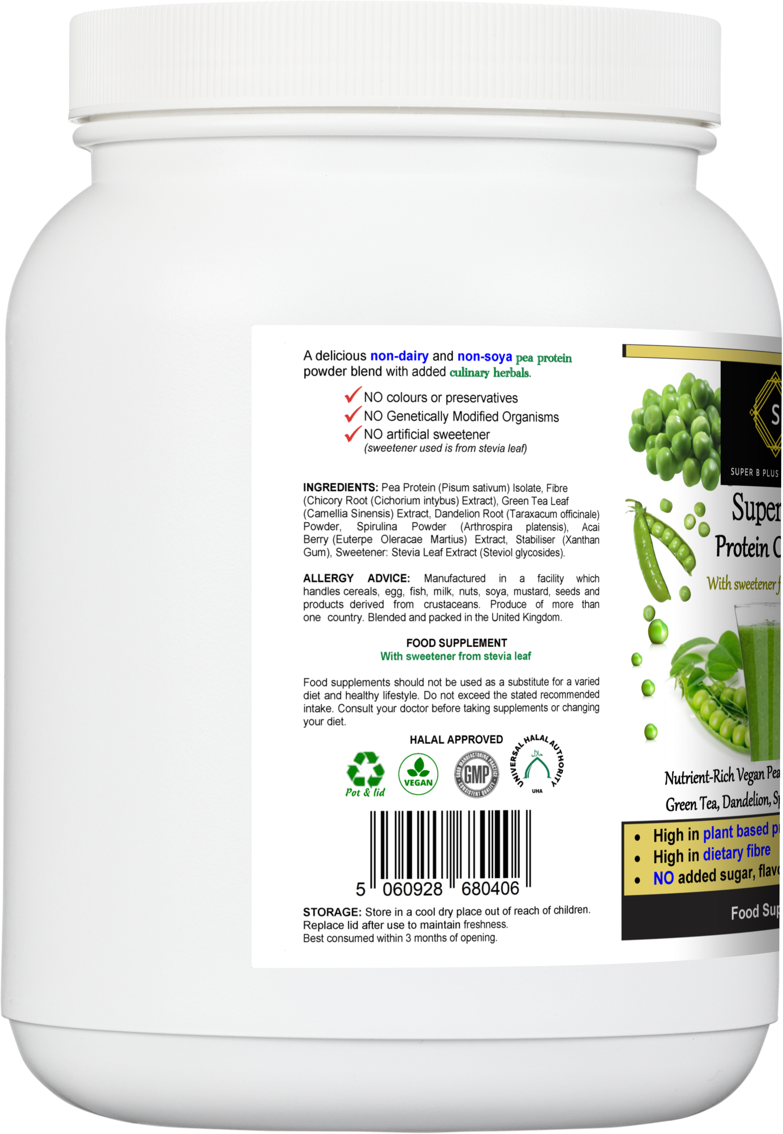 Super Pea Protein Complex