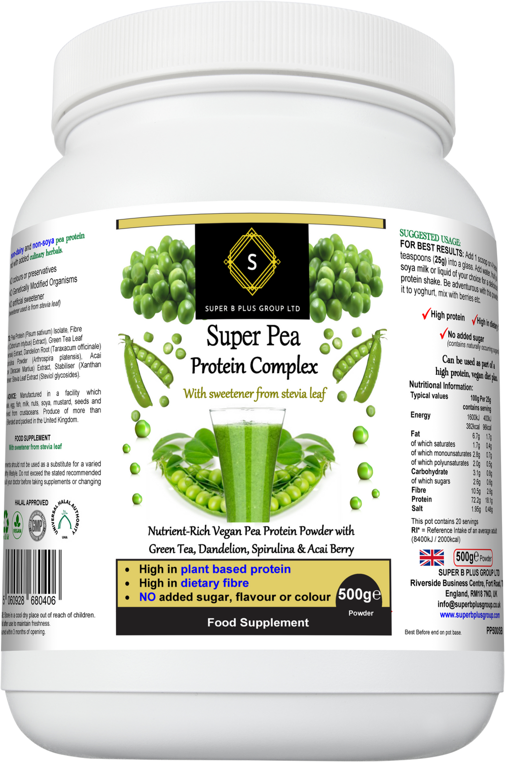 Super Pea Protein Complex