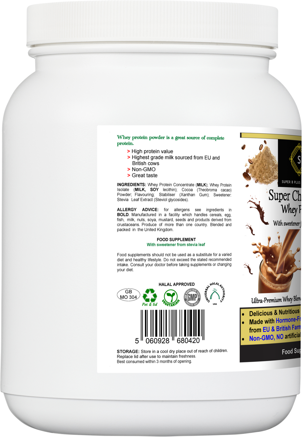 Proteina Super Chocolate Whey