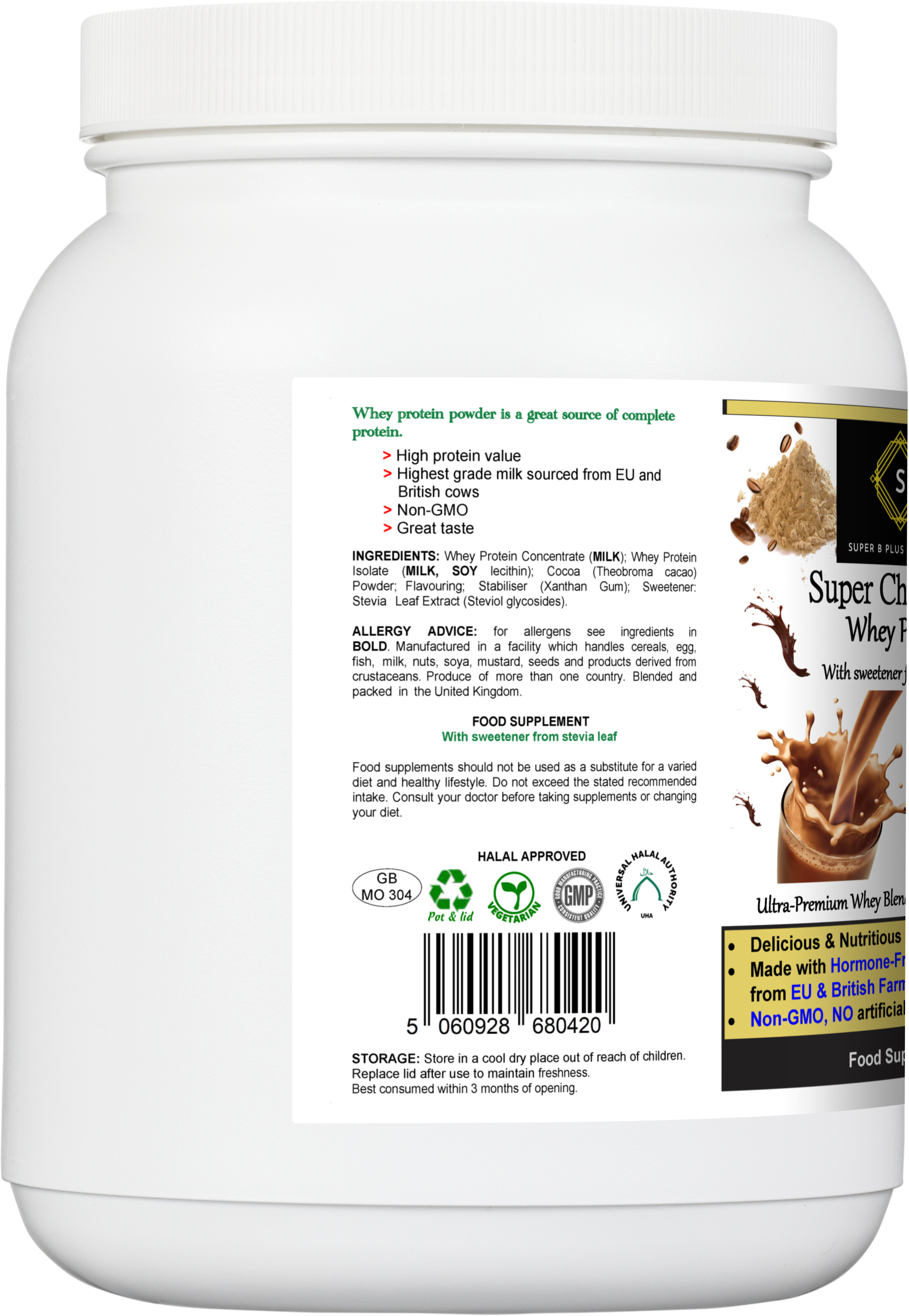 Proteina Super Chocolate Whey